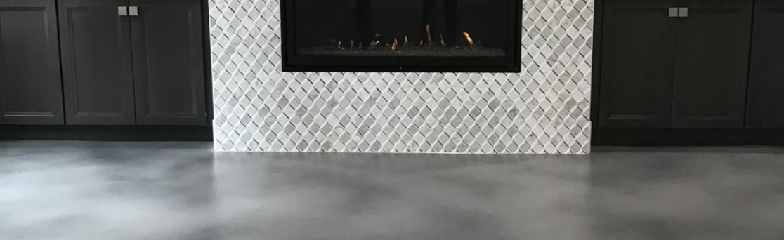 Polished Concrete Floors with Multiple Characteristics