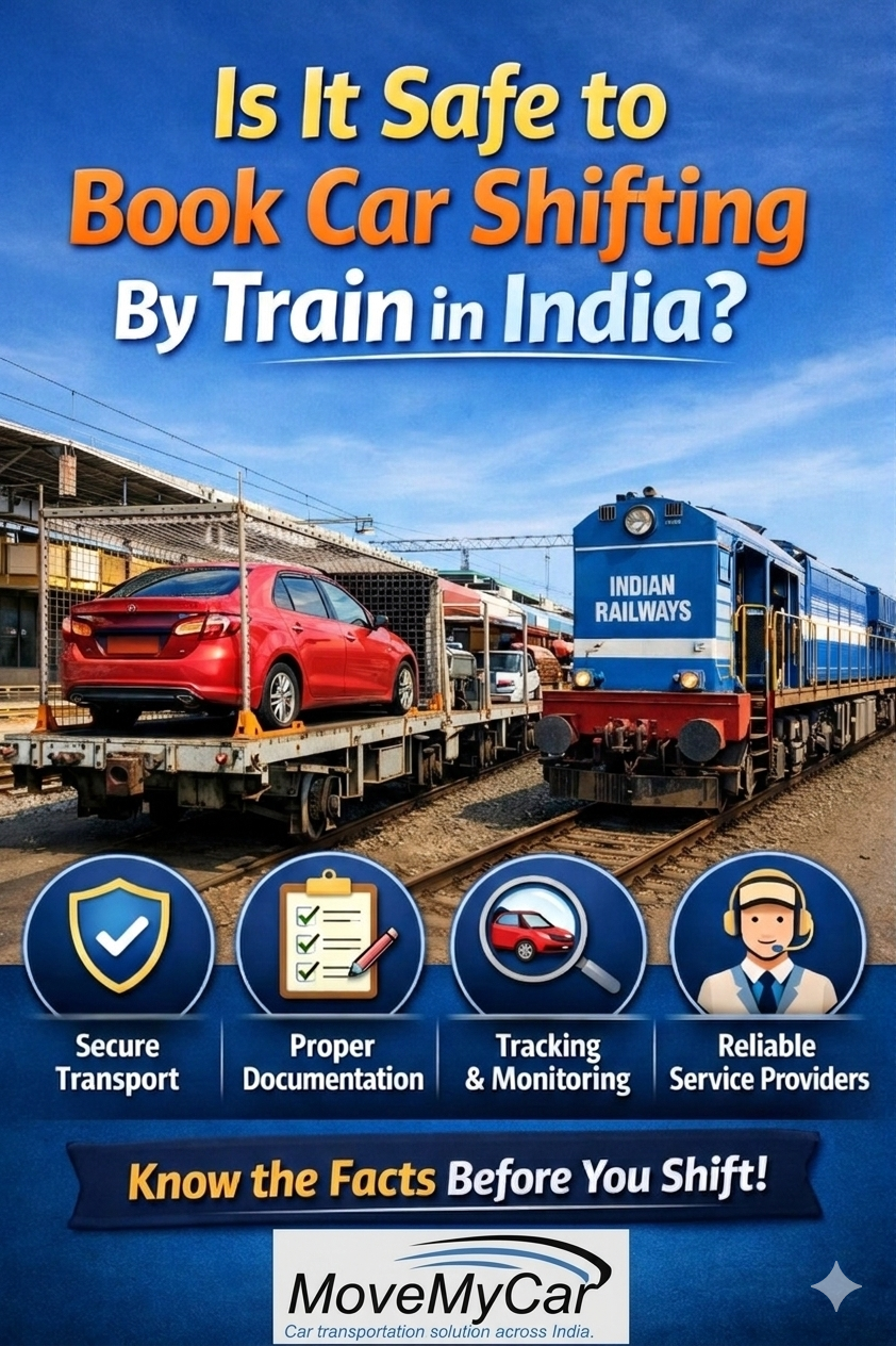 Is It Safe to Book Car Shifting By Train in India?
