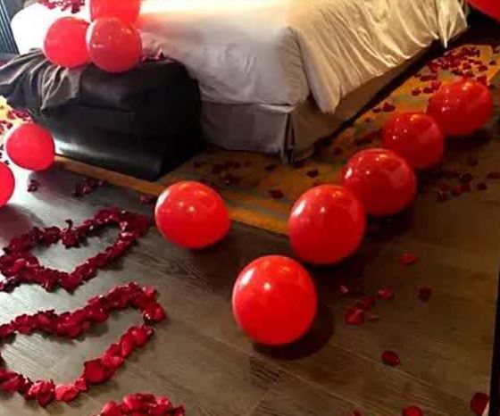 Anniversary Surprise Decor