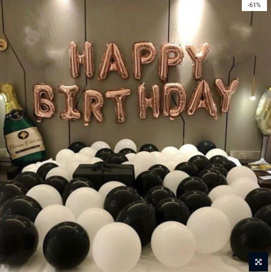 Balloon Decoration For Birthday