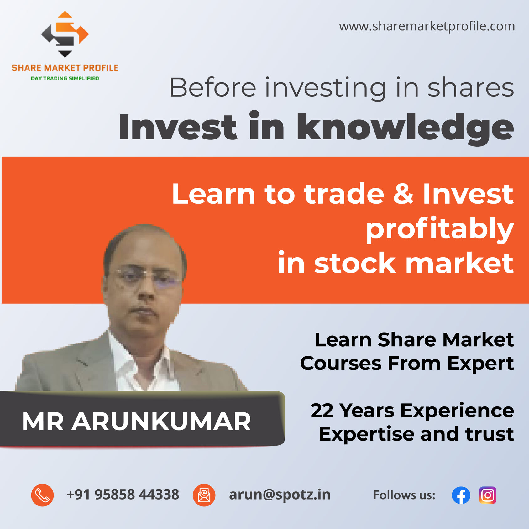 best stock market training in Chennai