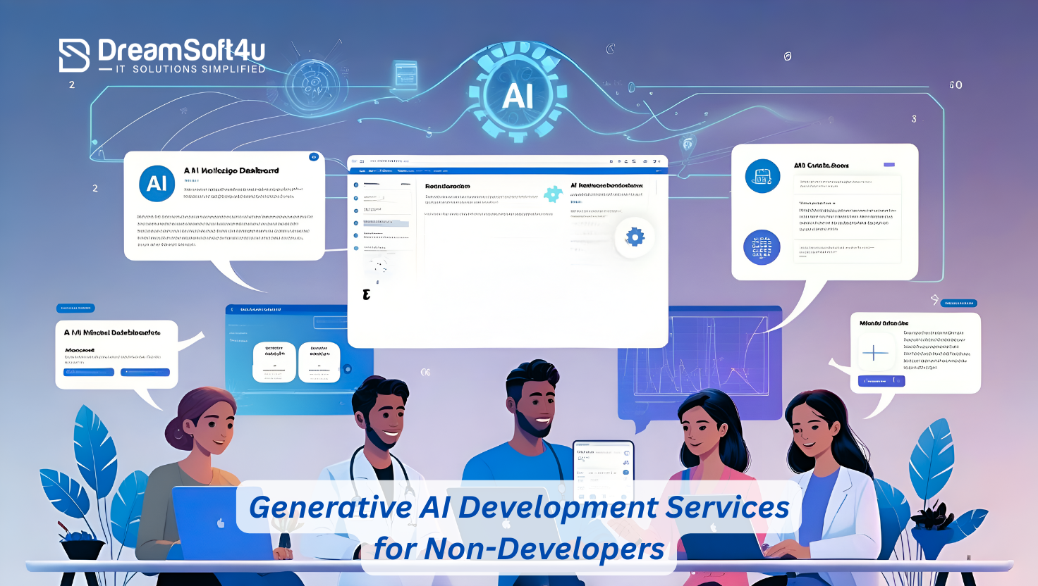 Generative AI Development Services for Non-Developers: The New No-Code Frontier