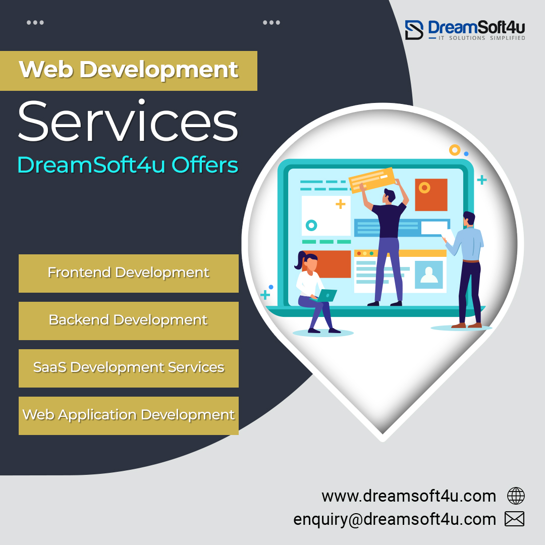 Web Development Services DreamSoft4u Offers