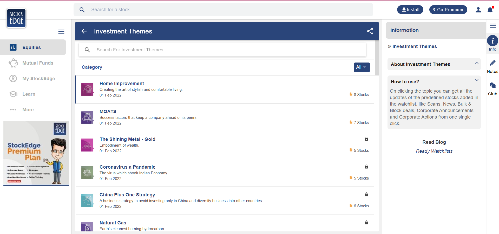 StockEdge - Stock Market Analysis Tool