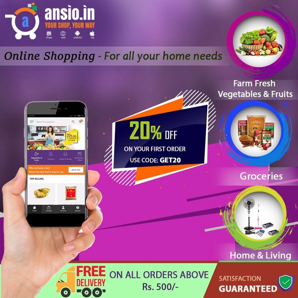 Online Grocery Shop in Chennai to purchase all your daily needs at the lowest price