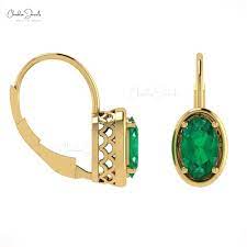 Buy Latest Emerald Earrings Online Designs Handcrafted by Experts at Chordia Jewels