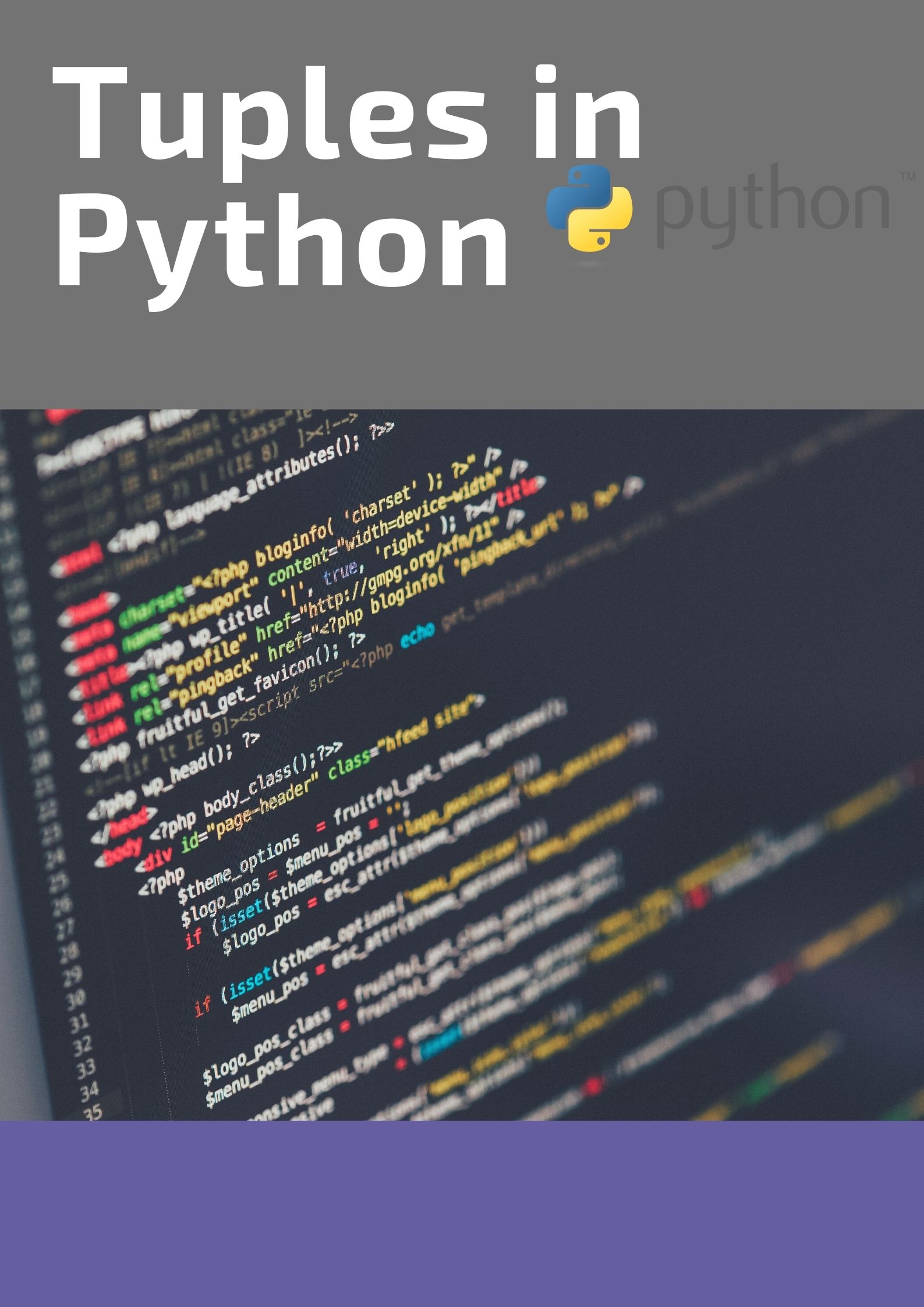 Tuples in Python