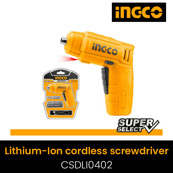 Buy INGCO Cordless Screwdriver CSDLI0402 online at lowest price in India. - bookmyparts.com
