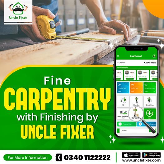 Carpentry Service | Carpenter Near me – Uncle Fixer