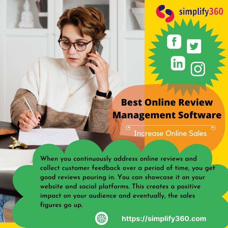 Simpify360 Online Review Management Software