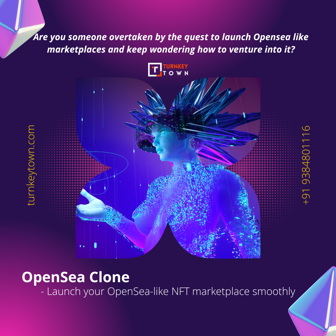Create  Opensea like NFT marketplace with ease using OpenSea Clone