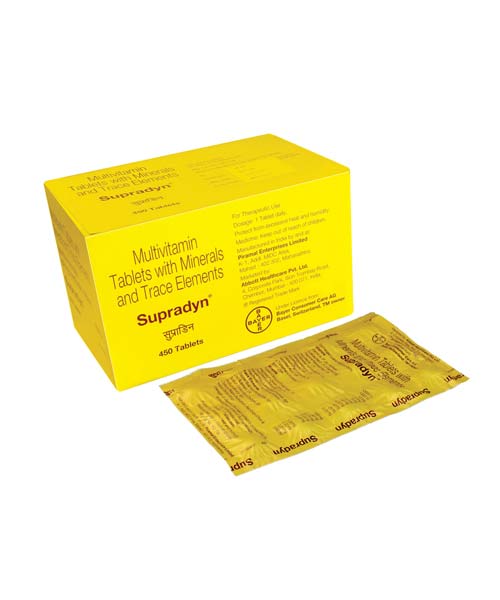 Supradyn Tablet Online at Lowest Price in India | TabletShablet