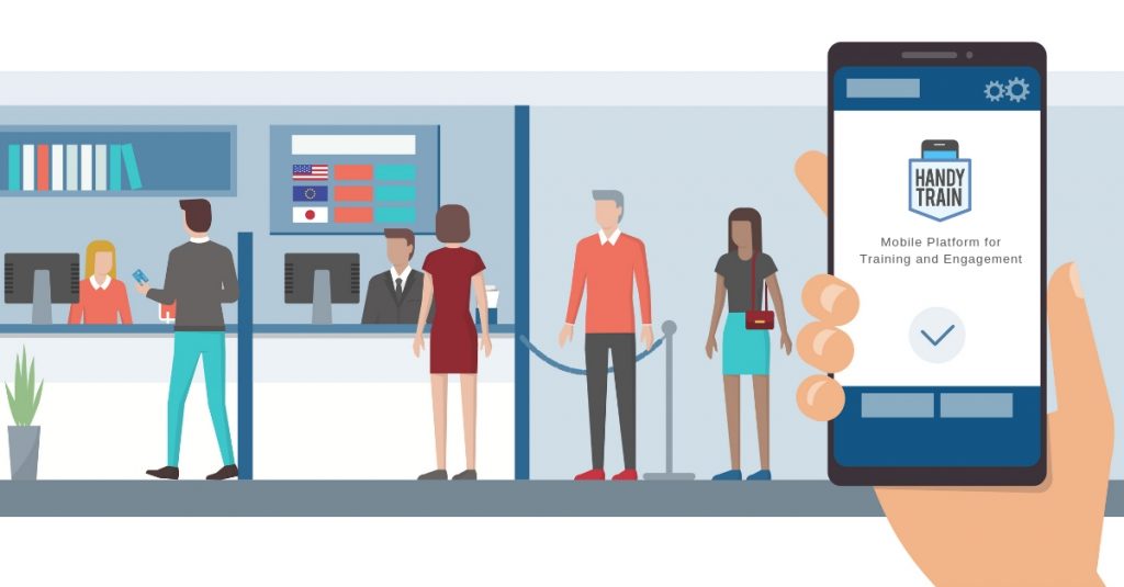 How Our Mobile Learning App Platform helped a new Bank improve its Customer Interaction