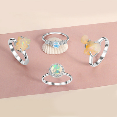 Buy Opal Ring Attract Your Desires with Healing Stones