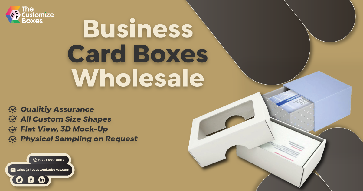 Business Card Boxes Wholesale