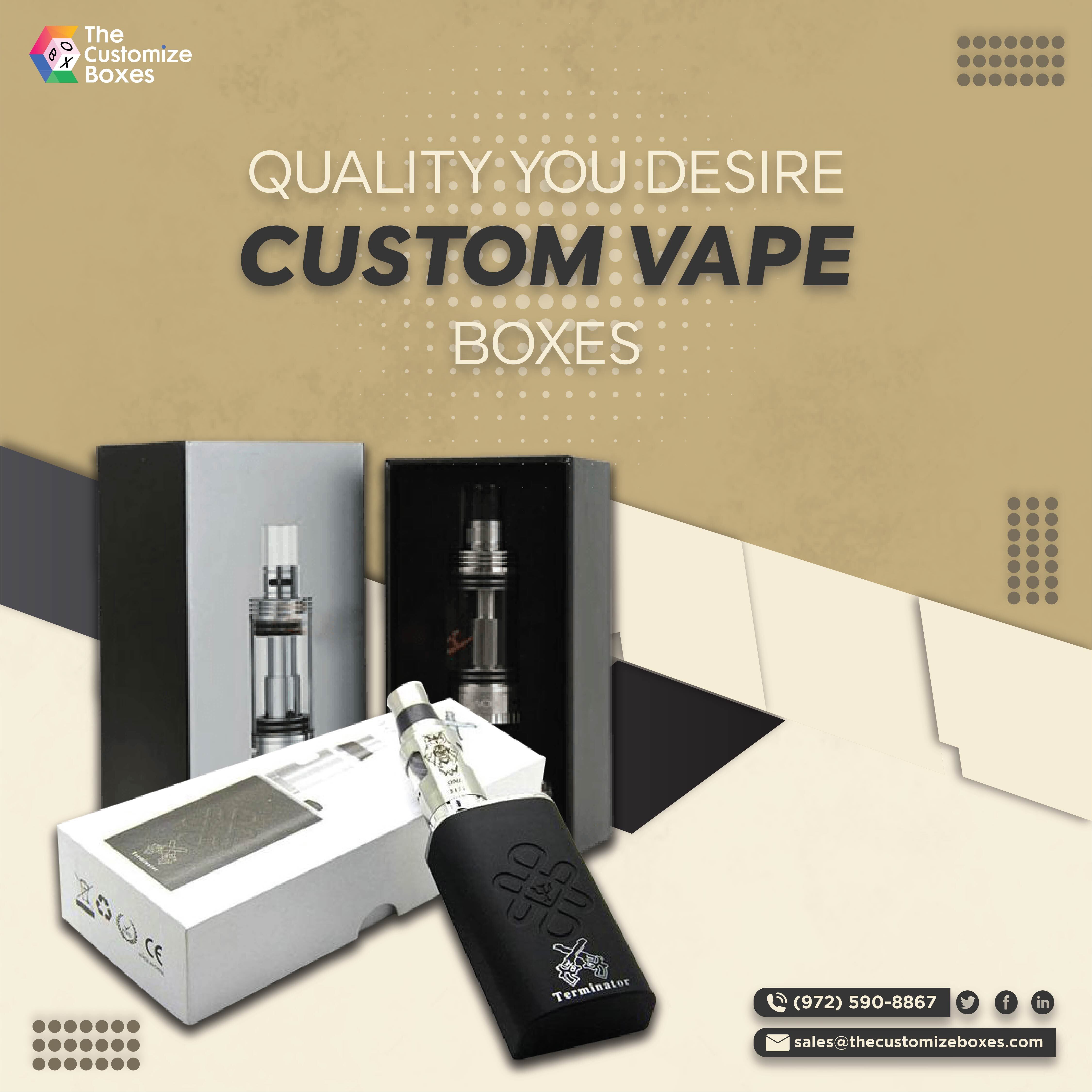 Custom Vape Boxes
