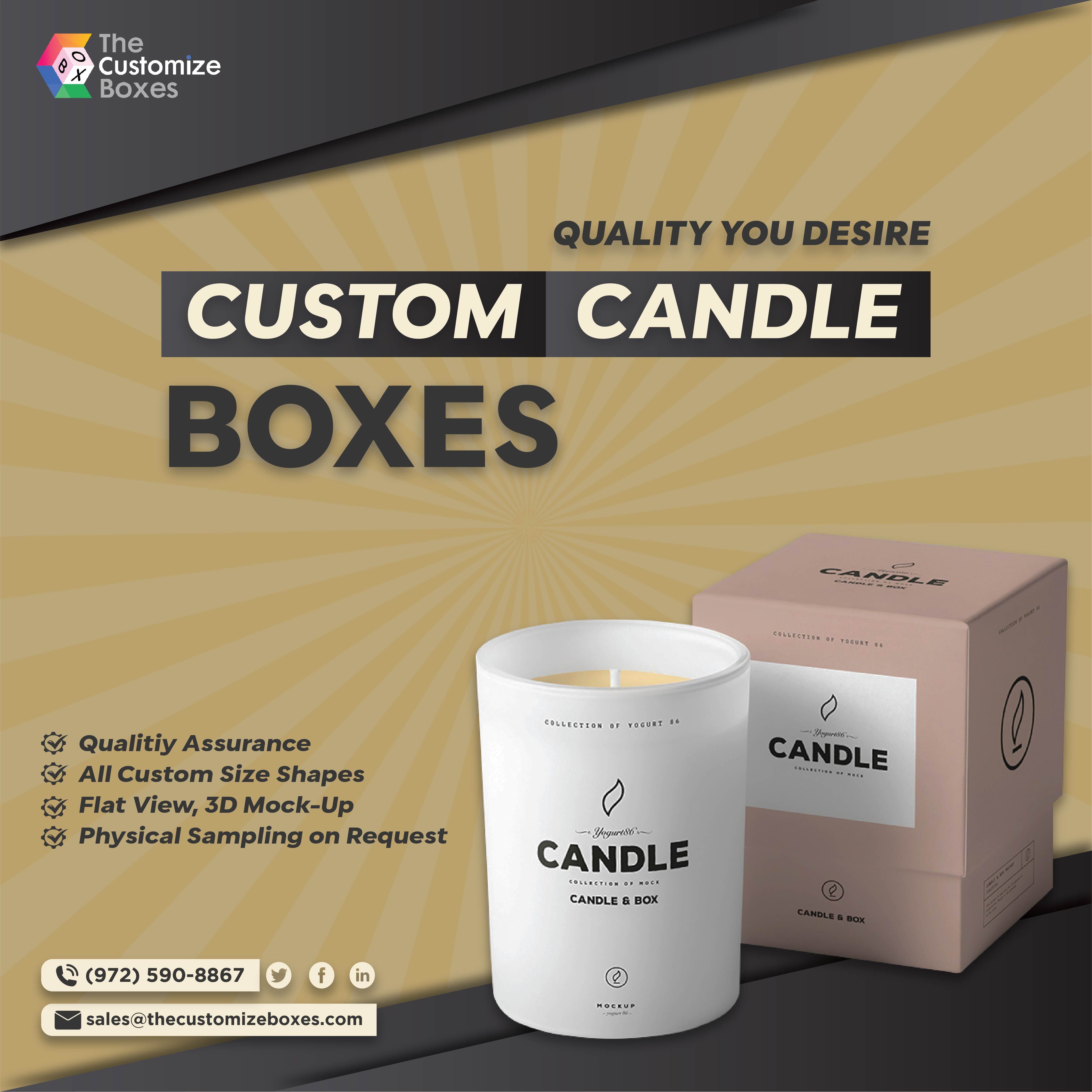 Custom Candle Boxes