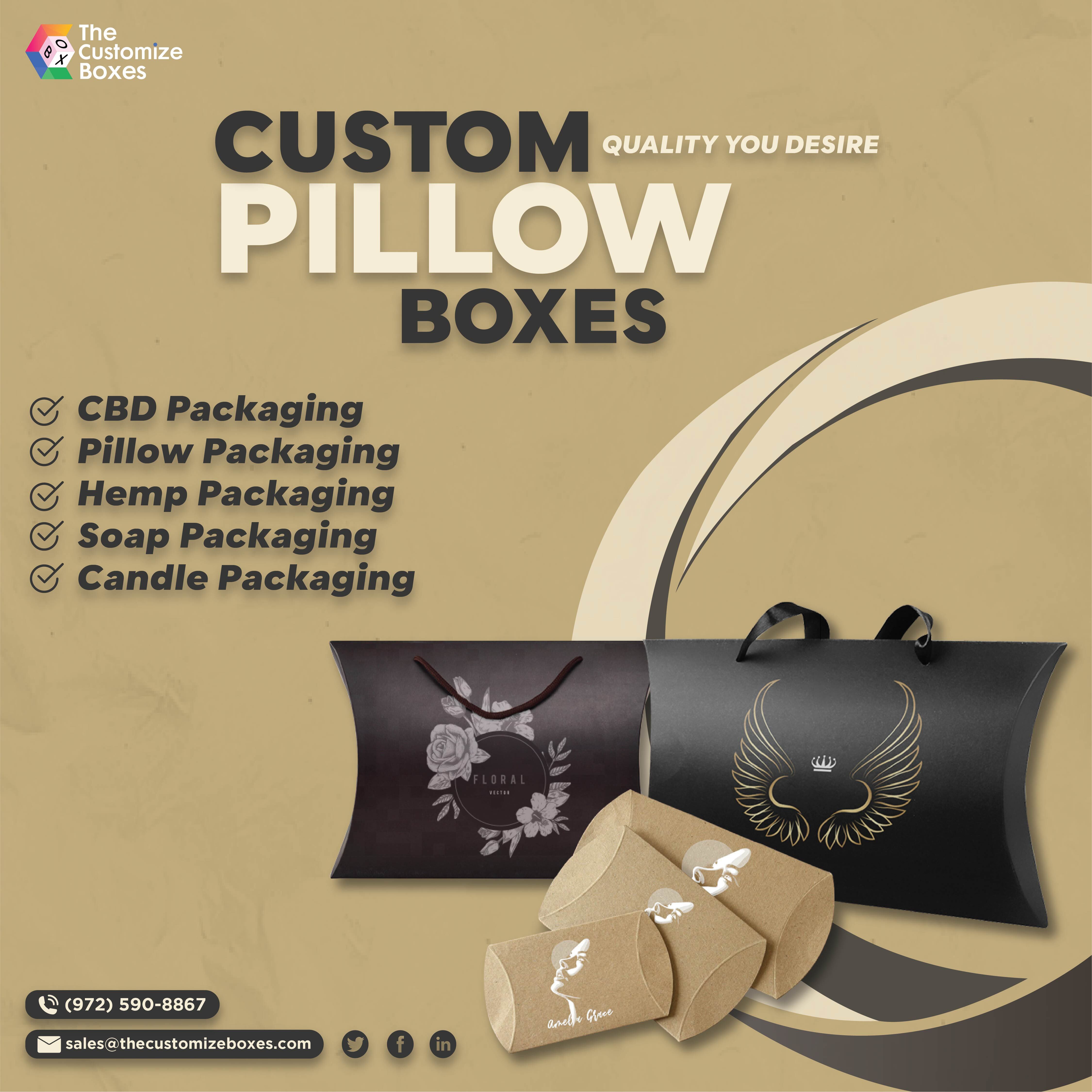 Custom Pillow Boxes