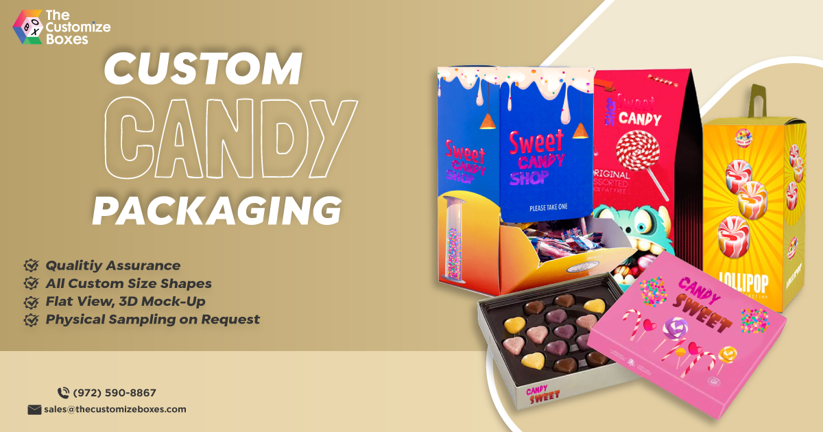 Tempting Custom Candy Packaging is in your hand!