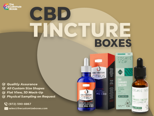 CBD Tincture boxes