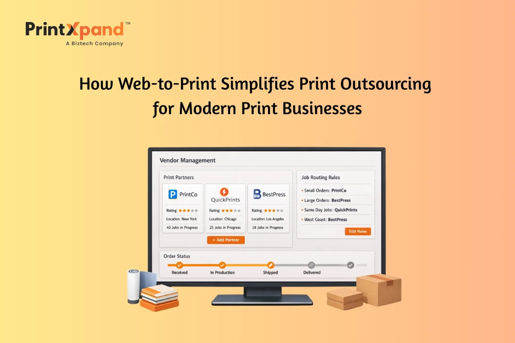 Web-to-Print Software for Smarter Print Outsourcing
