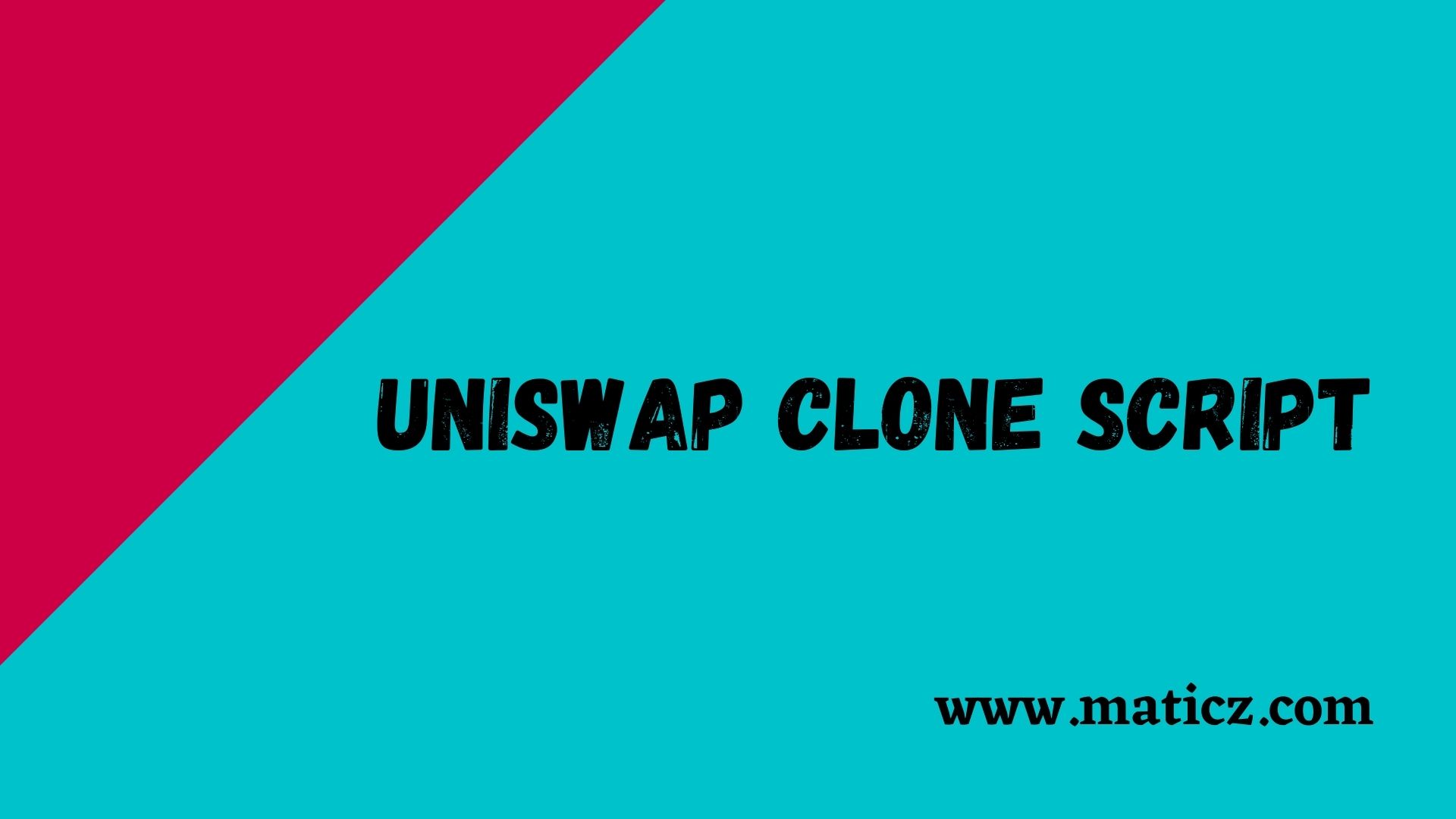 Uniswap Clone Script