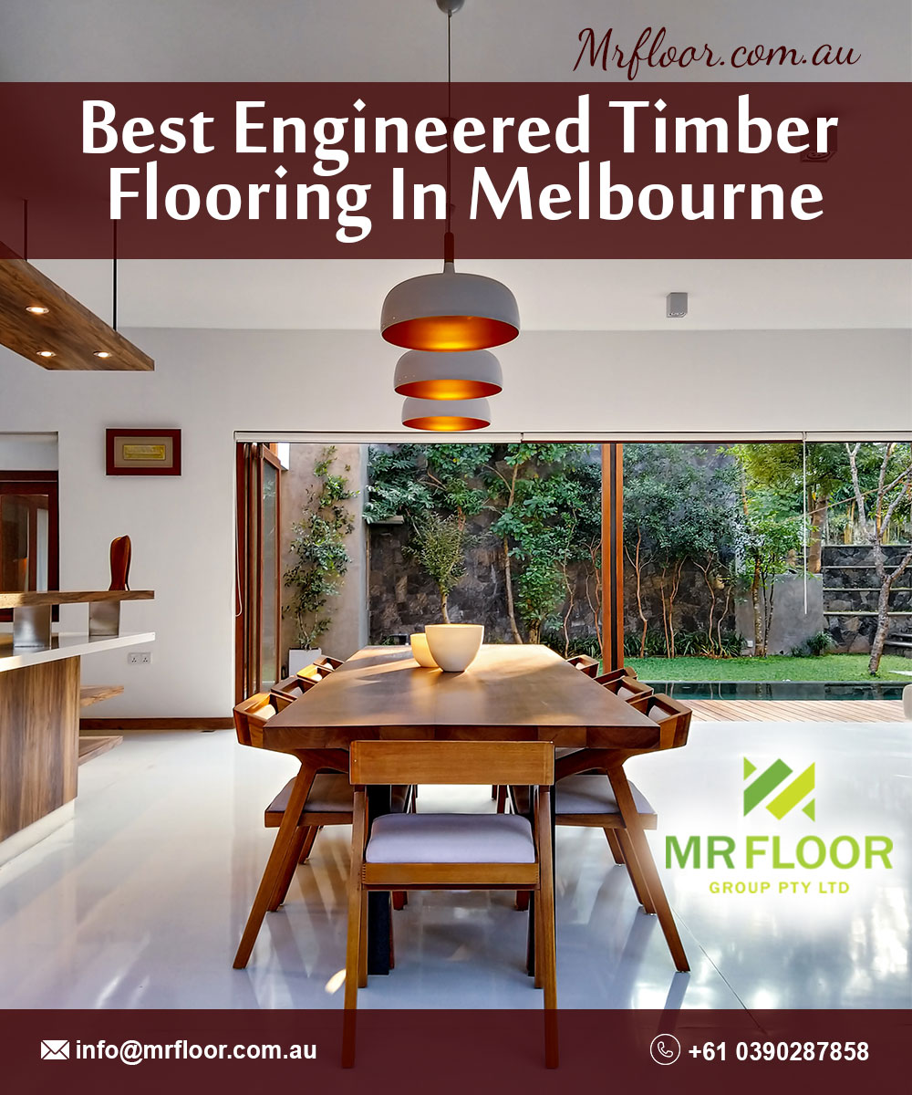 Install engineered timber and enjoy that luxurious look and feel
