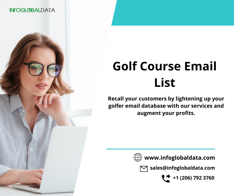 Get Connected to 100% Updated Golf Course Email List