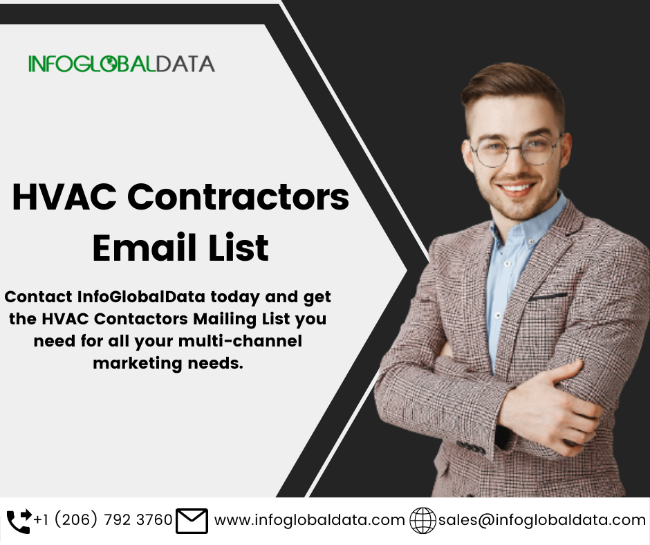 Get the Best HVAC Contractors Email List Provider 