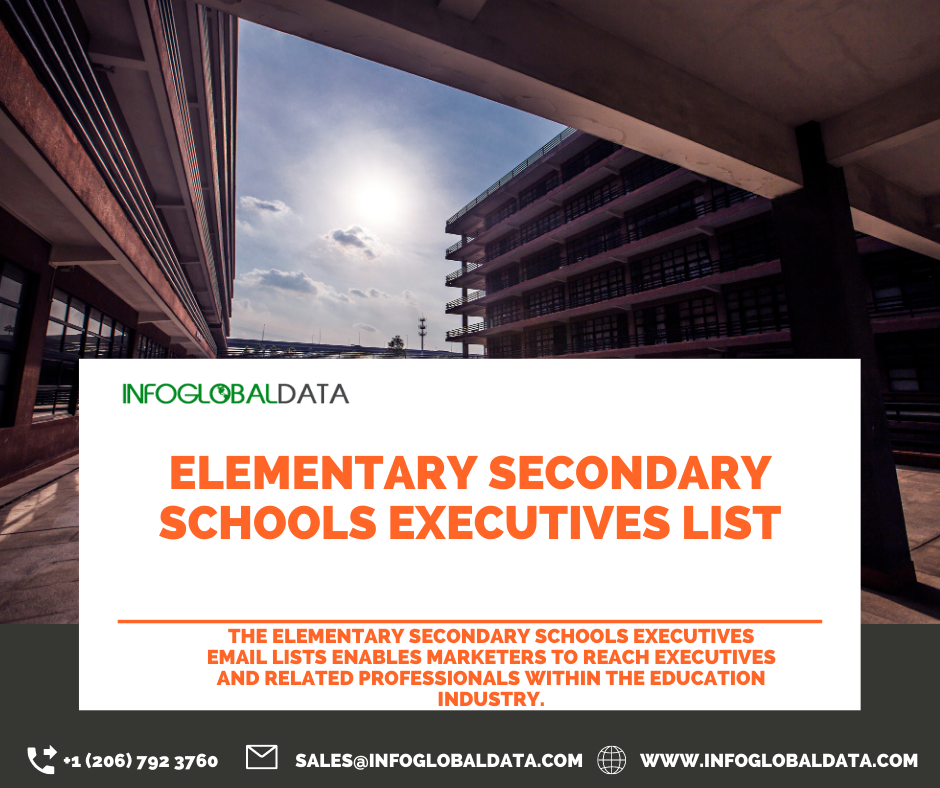 Elementary Secondary Schools Executives List | Secondary Schools Executives Contact Lists