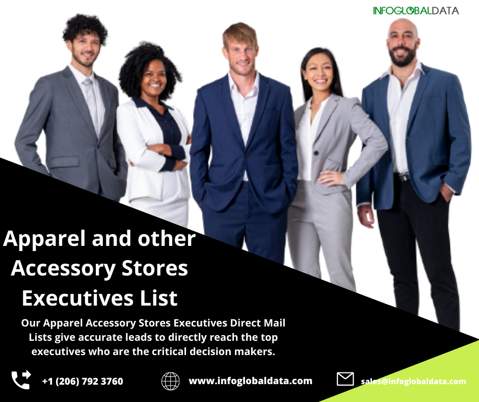 Apparel and other Accessory Stores Executives List