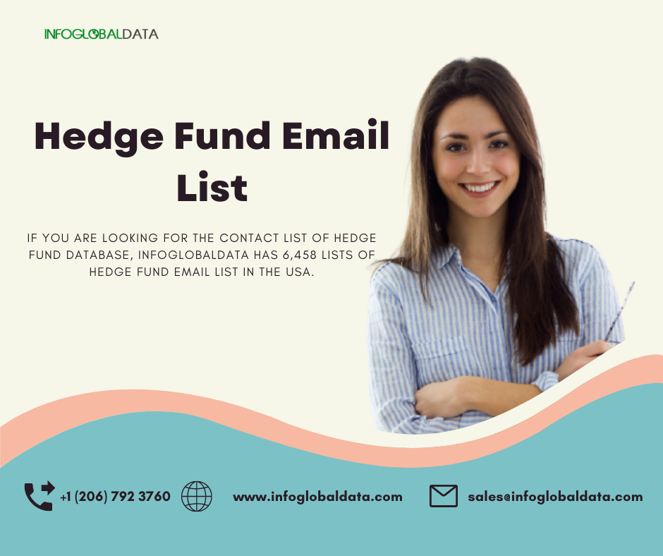 Connect to 100% Verified Hedge Fund Email List Provider