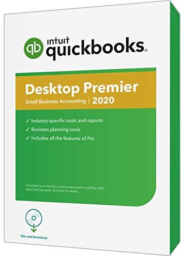 Intuit QuickBooks Desktop Premier 2020
