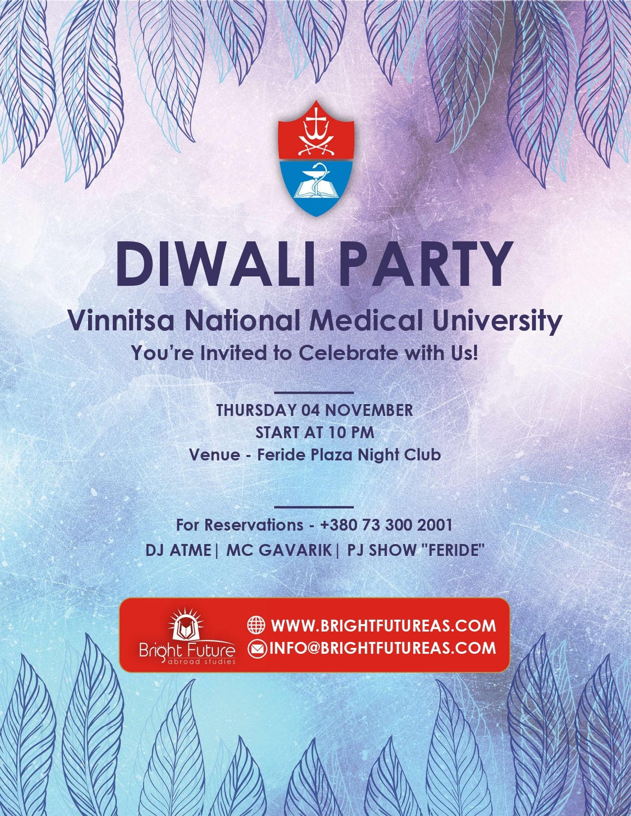 DIWALI PARTY  2021 IN VINNITSA MEDICAL UNIVERSITY