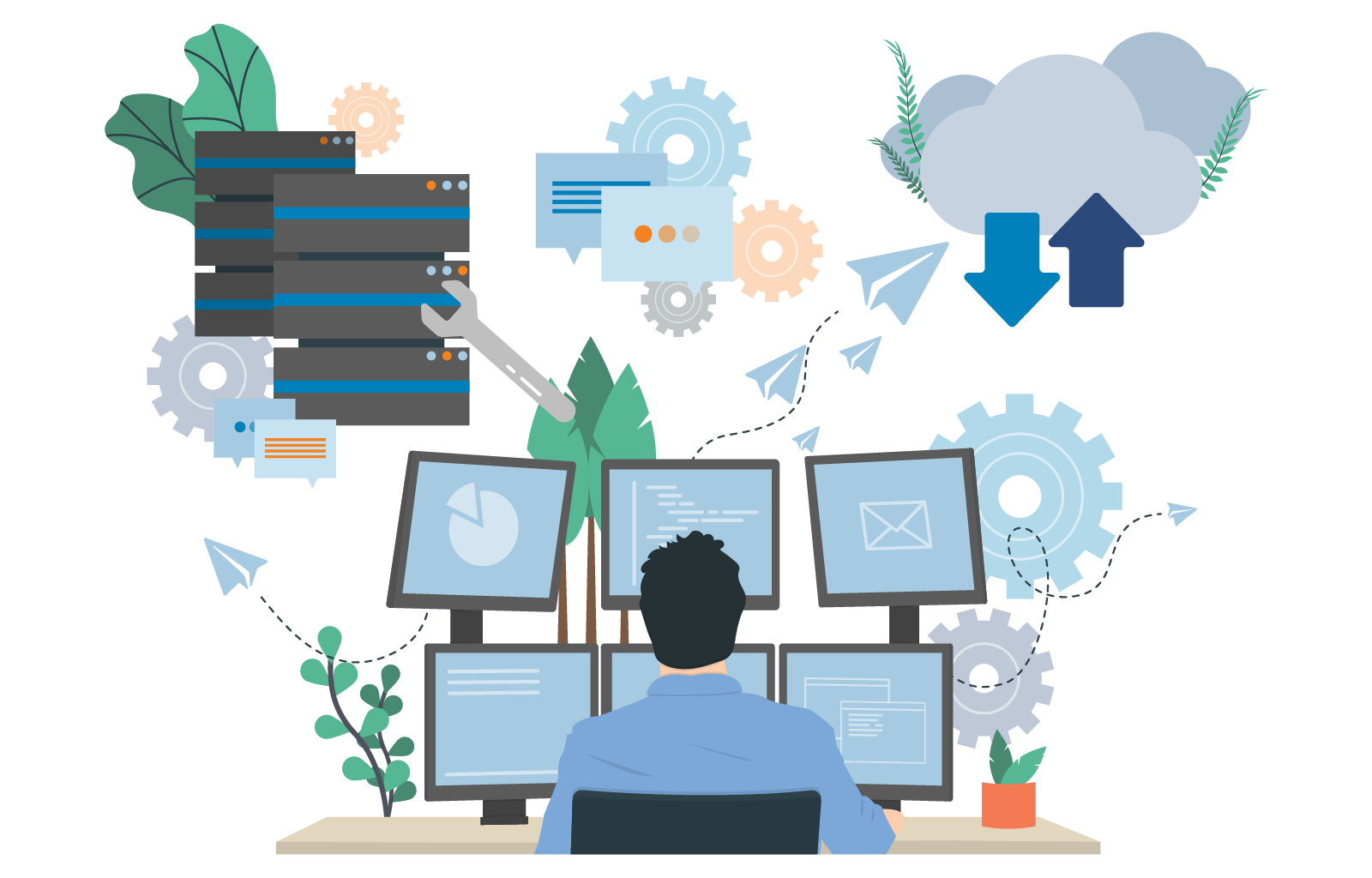 Optimising Internet Service Provider Networks and IT Support