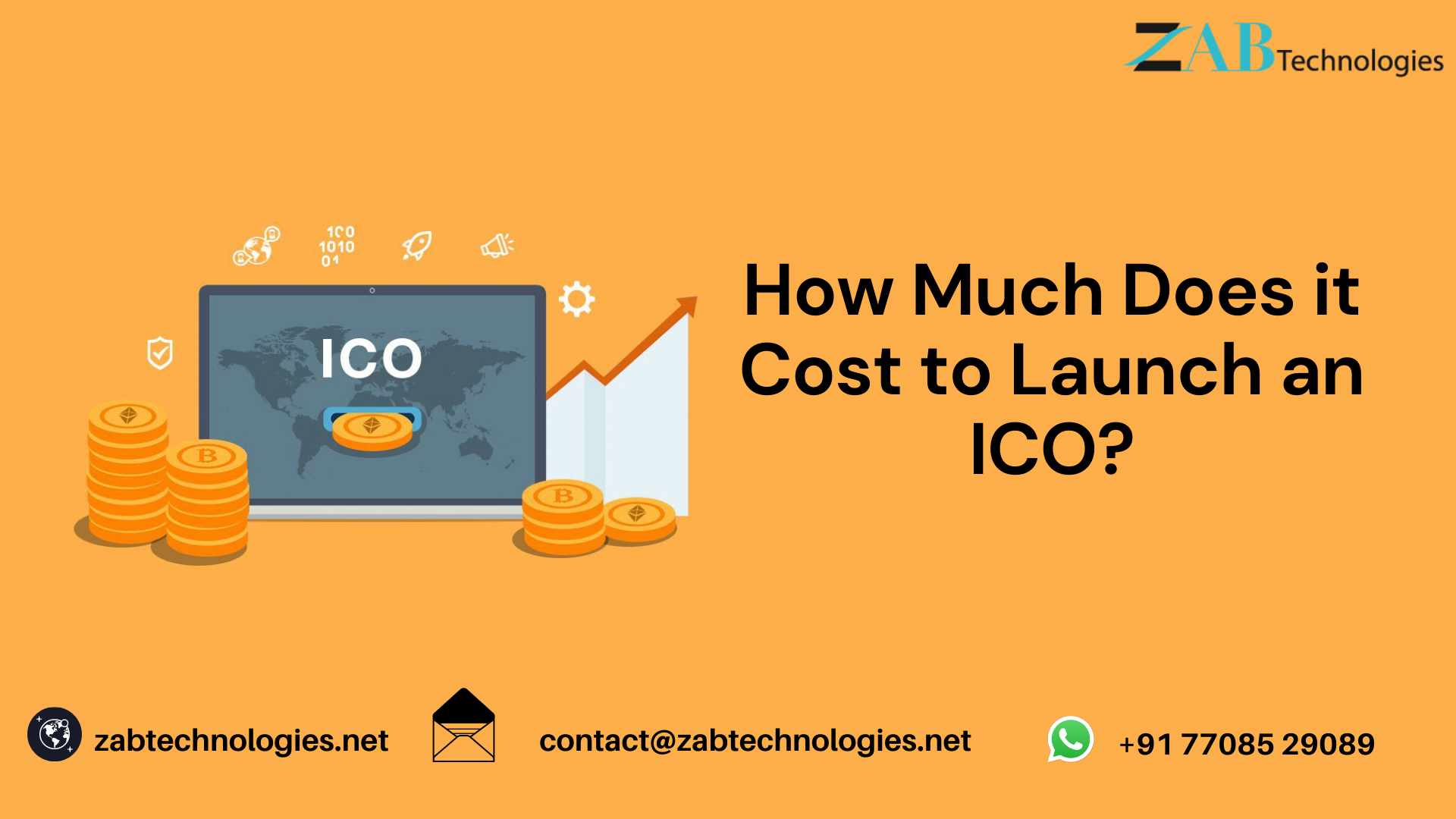 How much does it cost to launch an ICO?