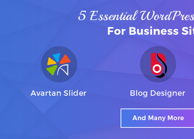 5 Essential WordPress Plugins For Business Sites
