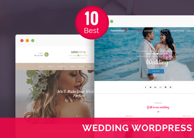 10 Best Wedding WordPress Themes