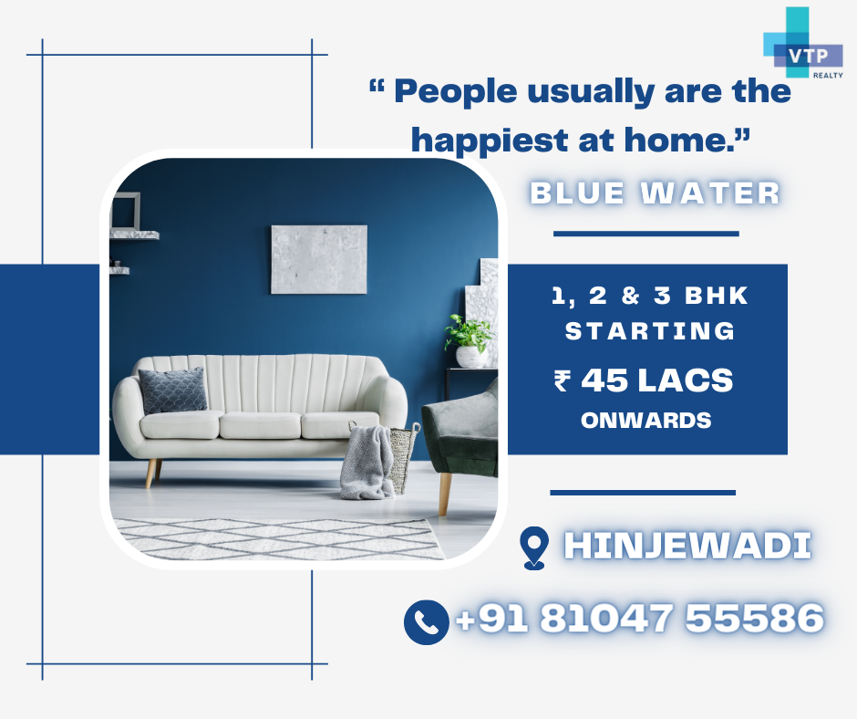 VTP Blue Waters Township Launched In Prime Location At Mahalunge Hinjewadi in PCMC