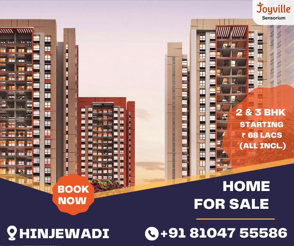 New ongoing Residential Projects at Hinjewadi By Shapoorji Sensorium Joyville