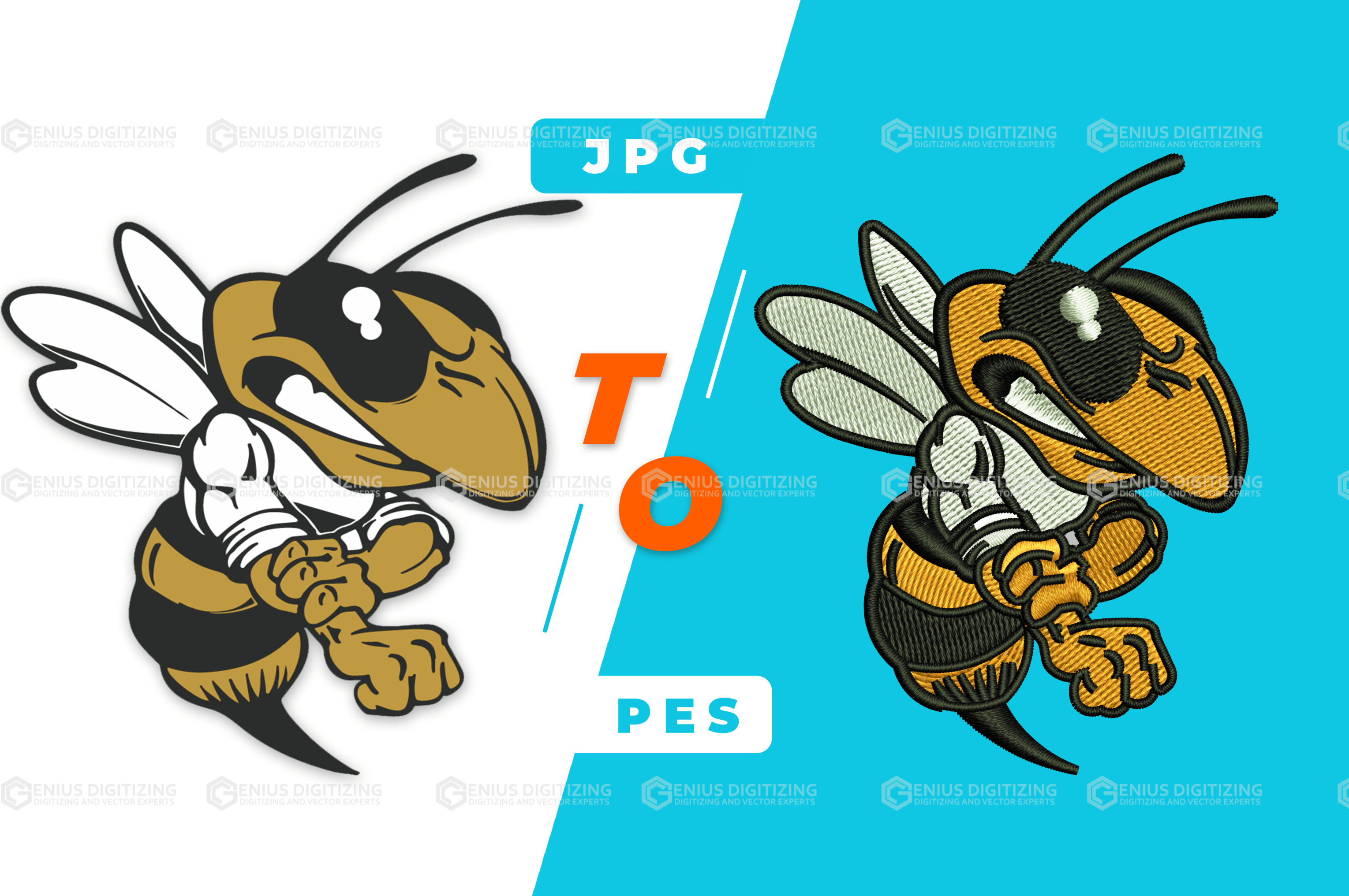 How to Convert .JPG To PES Embroidery File