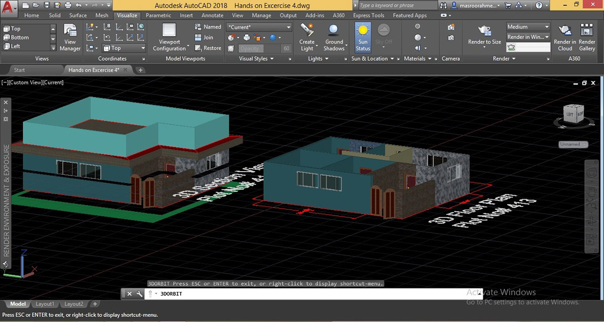 Importance of AutoCAD-3D in civil projects