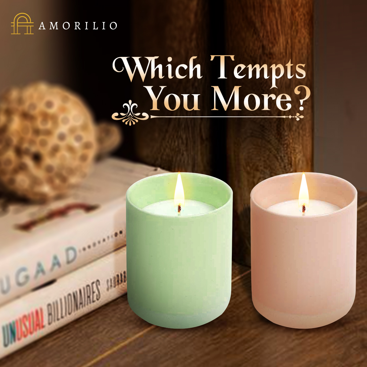 Special candles make even the normal days special