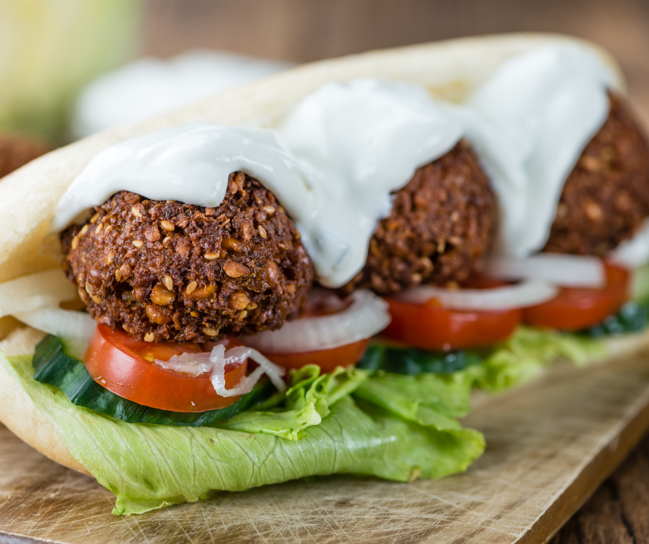 Falafel Pita Sandwich