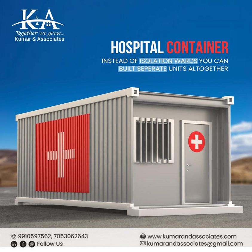 Container Hospital Manufacturers India | Kumar And Associates