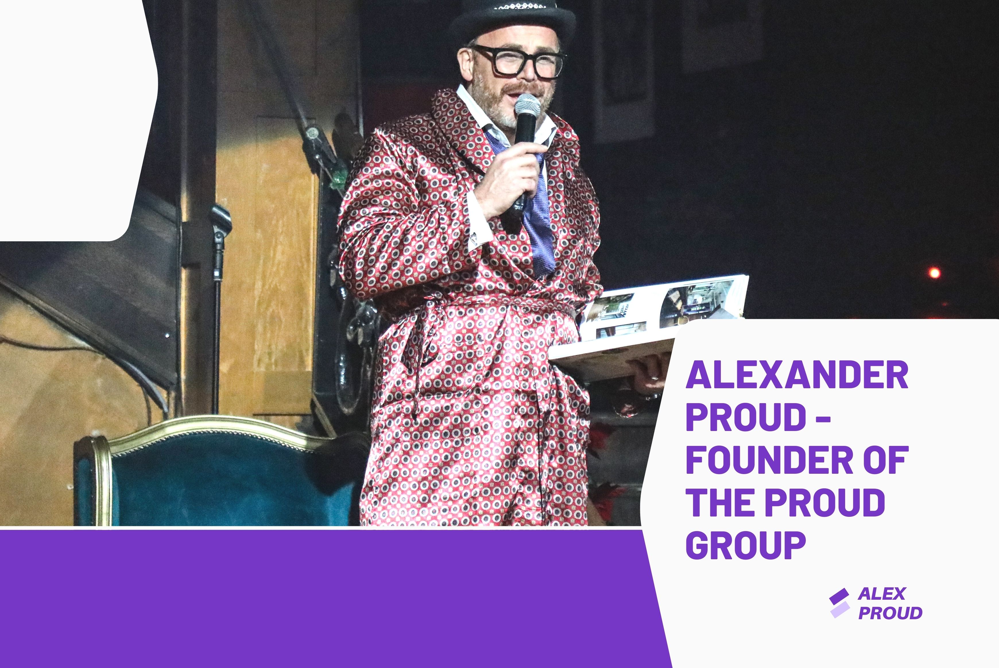 Alexander Proud – Founder of Proud Cabaret