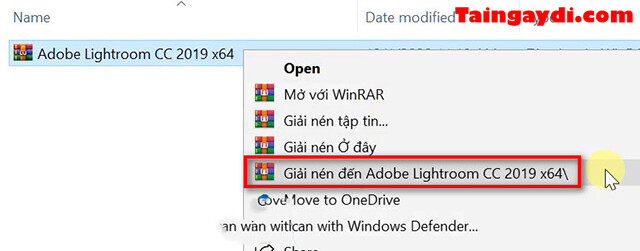 Chi tiết các bước tải và cài đặt lightroom cc 2019