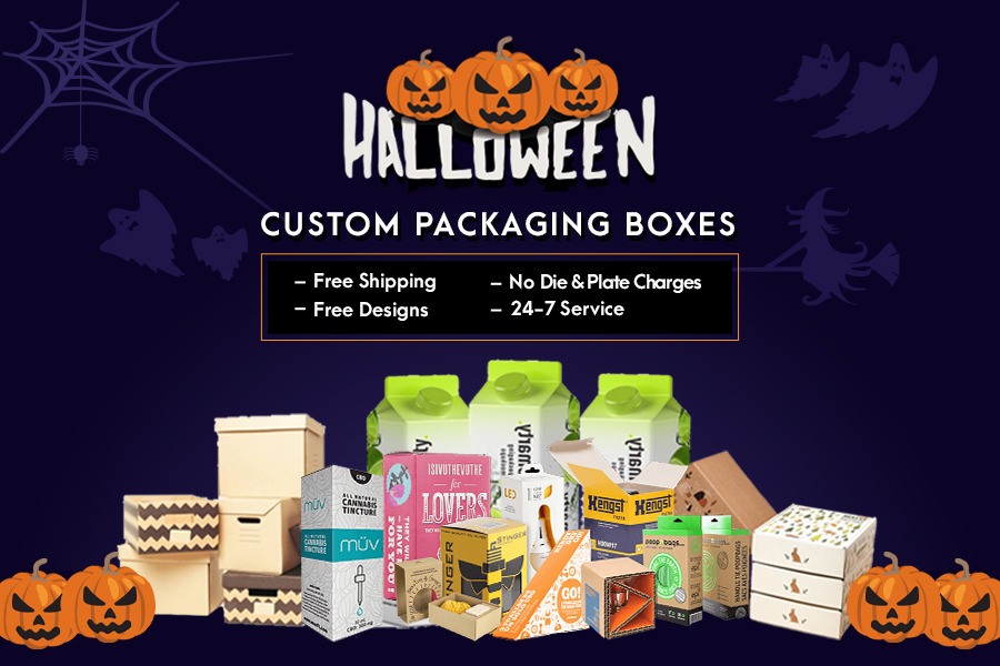 Custom Halloween Packaging Boxes At Kwick Packaging