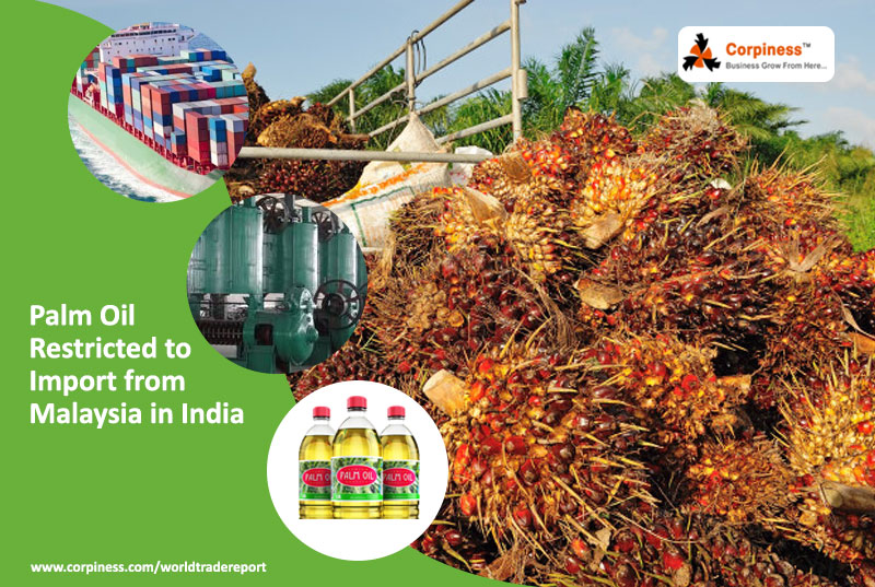 Palm oil restricted to import from Malaysia in India