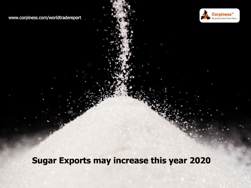 Sugar Exports may increase this year 2020
